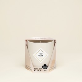 mjc ジュエリーキャンドル180g　ザー・エッセンシャル ティーフラワー ビーズブラック　ゴールドブレスレット　fleur de the-BLACK RESIN-GOLD BRACELET